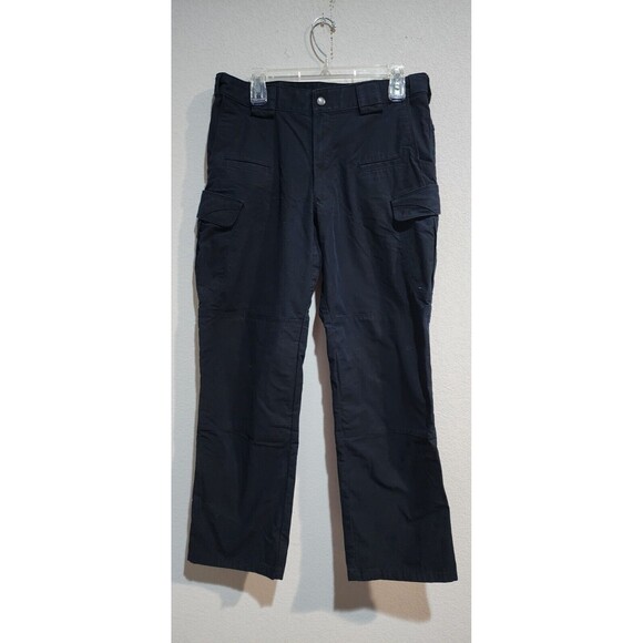 5.11 Tactical Pants Mens 34x30 Cargo Military Security Flex Navy Blue - Picture 1 of 16